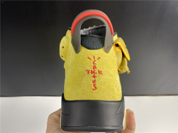 travis scott x air jordan 6 “yellow cactus jack” cn1084-300