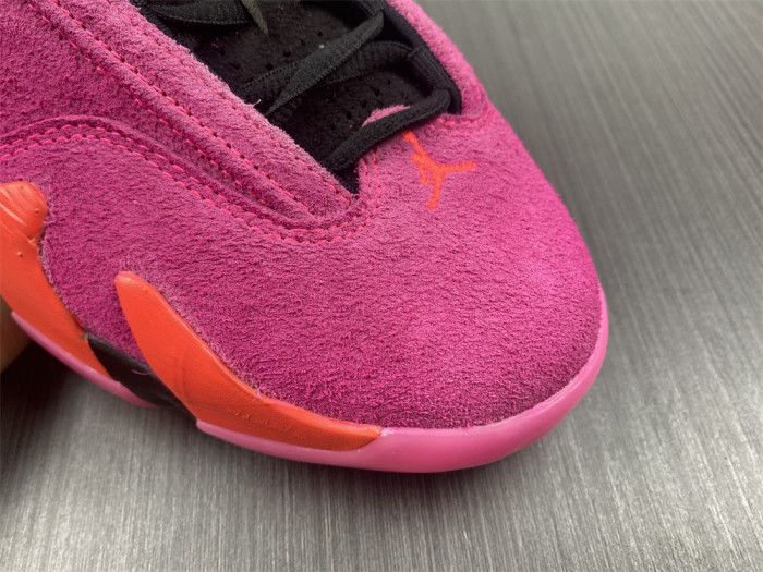 air jordan 14 low wmns “shocking pin dh4121-600