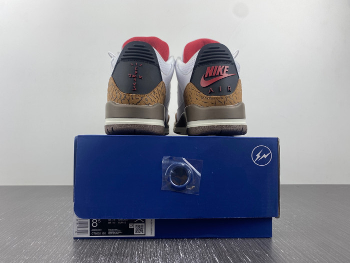 travis scott x air jordan 3 palomino” white black brown ct8532-120