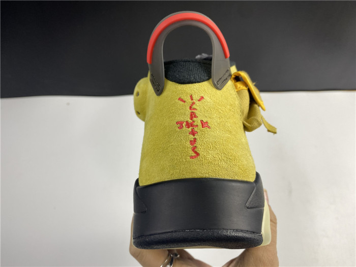 travis scott x air jordan 6 “yellow cactus jack” cn1084-300