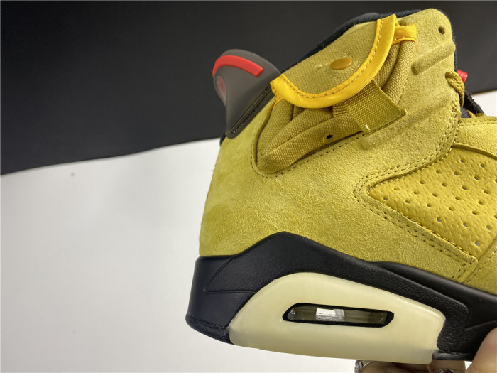 travis scott x air jordan 6 “yellow cactus jack” cn1084-300
