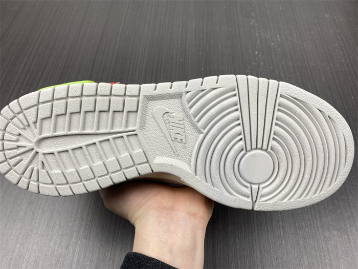 nike dunk low off-white lot 23 dm1602-126