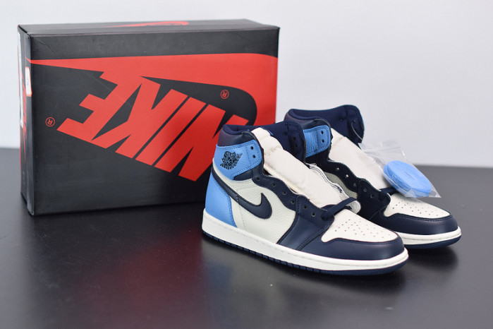 air jordan 1 retro high og obsidian 555088-140
