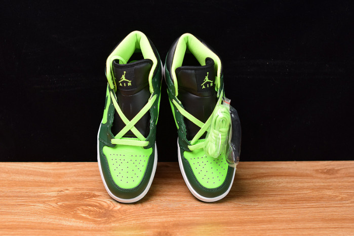 air jordan 1 retro mid gorge green 554724-330
