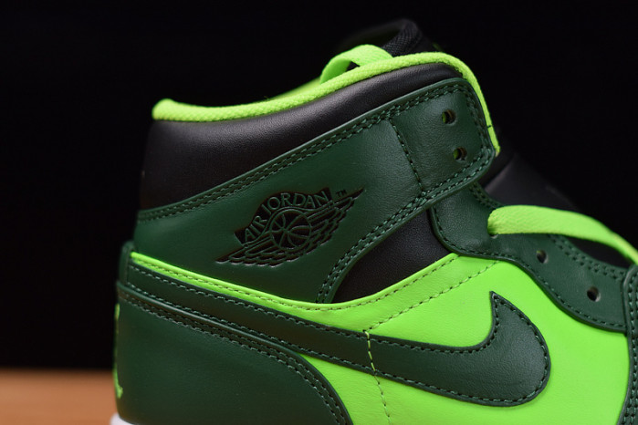 air jordan 1 retro mid gorge green 554724-330