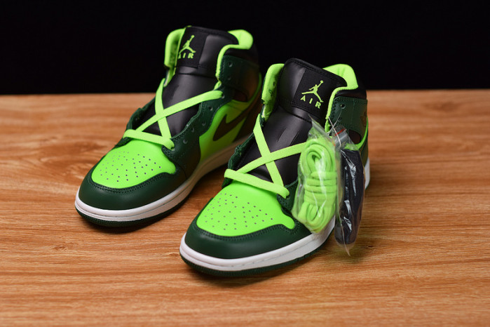 air jordan 1 retro mid gorge green 554724-330