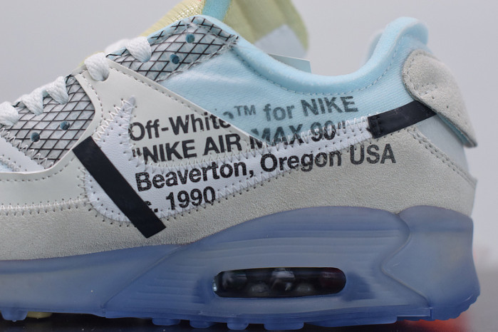 nike air max 90 off-white aa7293-100