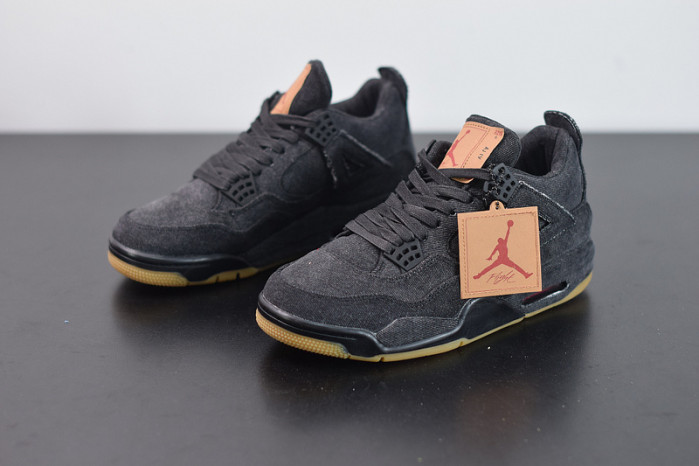 air jordan 4 retro black denim ao2571-001