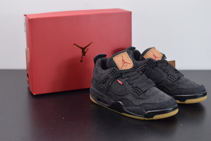 air jordan 4 retro black denim ao2571-001