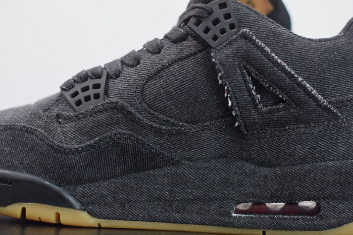 air jordan 4 retro black denim ao2571-001