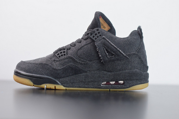 air jordan 4 retro black denim ao2571-001