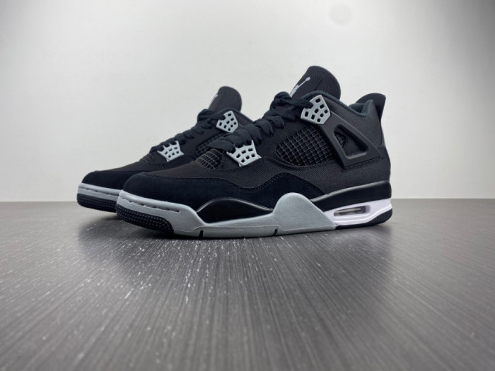 air jordan 4 retro “black canvas” dh7138-006
