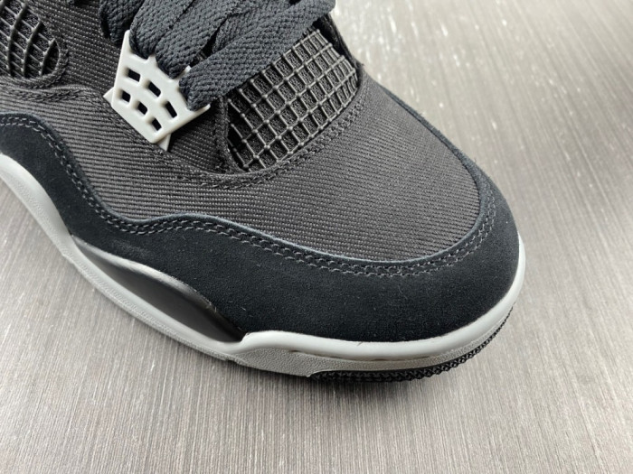 air jordan 4 retro “black canvas” dh7138-006