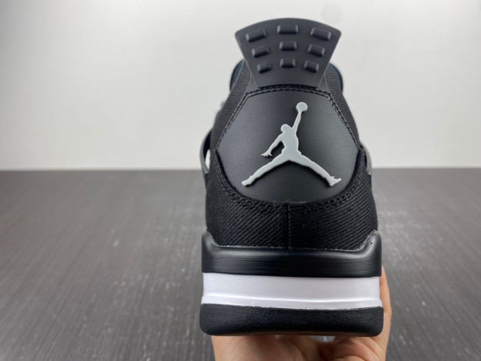 air jordan 4 retro “black canvas” dh7138-006