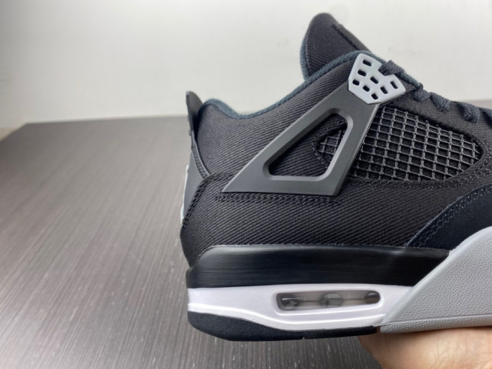 air jordan 4 retro “black canvas” dh7138-006