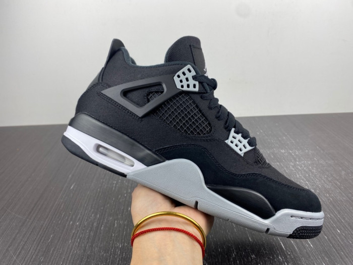 air jordan 4 retro “black canvas” dh7138-006