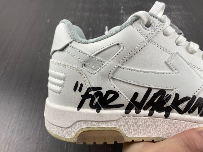 off-white out of office ooo low tops for walking white black