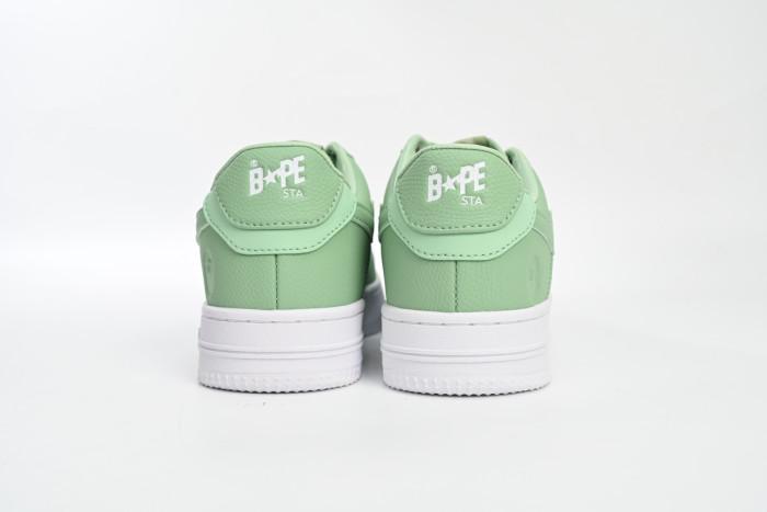 bape sta to low apple green