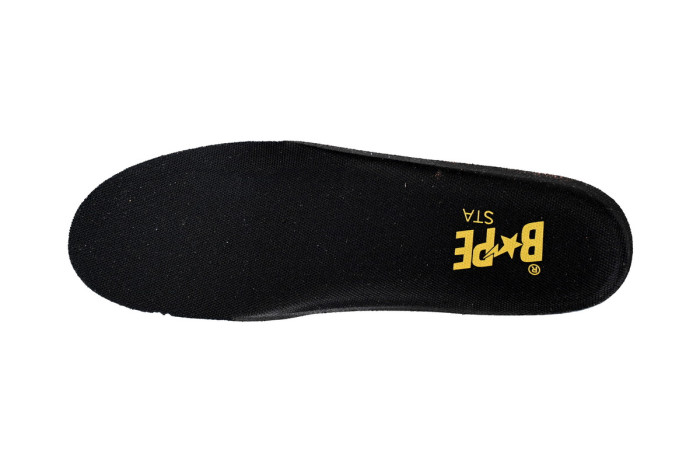 bape sta to low black, blue, and yellow