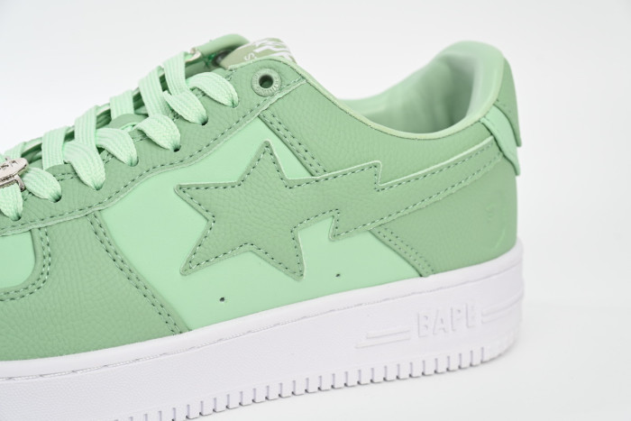 bape sta to low apple green