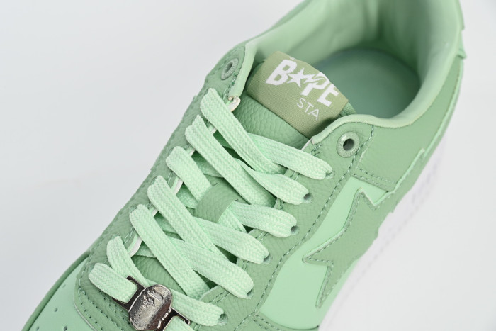 bape sta to low apple green