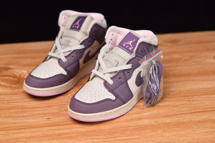 air jordan 1 mid pro purple desert sand 555112-500