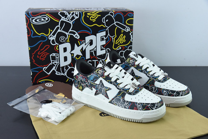 bape sta to low x medicom toy exhibition