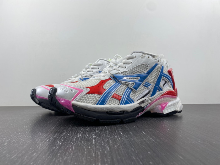 balcia runner white red blue