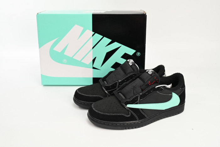 travis scott x air jordan 1 T*f*ny low dm7866-401
