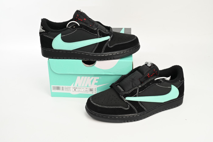 travis scott x air jordan 1 T*f*ny low dm7866-401