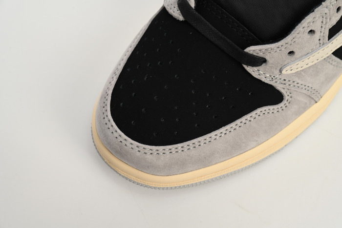 travis scott x air jordan 1 low white grey low gang dm7866-010