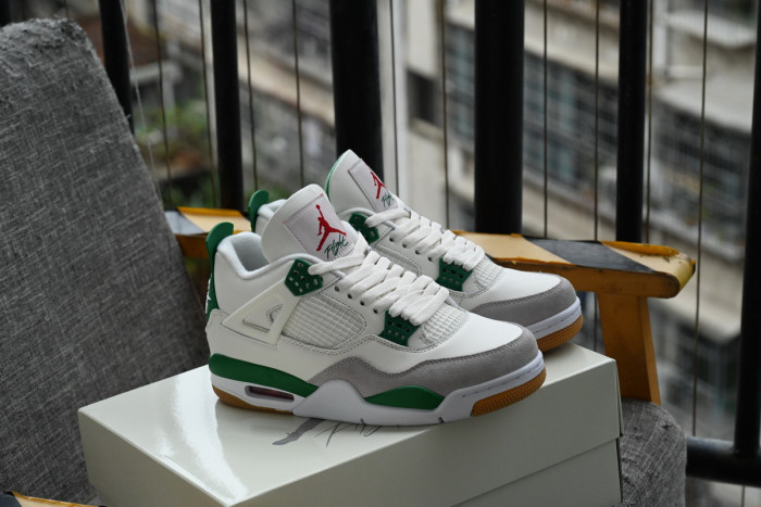 nike sb x air jordan 4 pine green dr5415-103