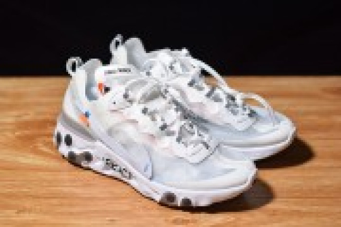 nike epic react flyknit white racer blue aq0068-100