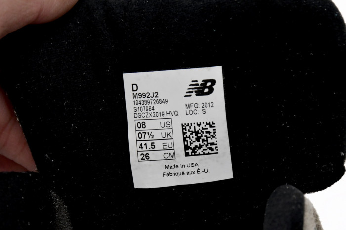 new balance x jjjjound 992 grey m992j2