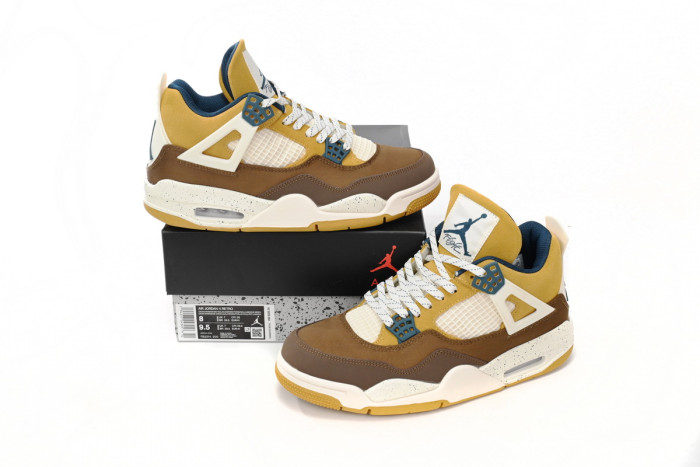 air jordan 4 "cacao wow" brown white