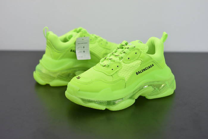 balcia triple s clearsole fluo yellow 541624 w2ff1 7320
