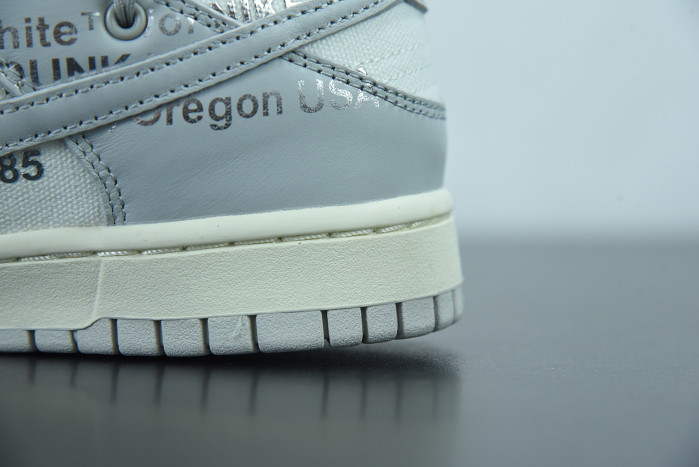 nike dunk low off-white lot 25 dm1602-121