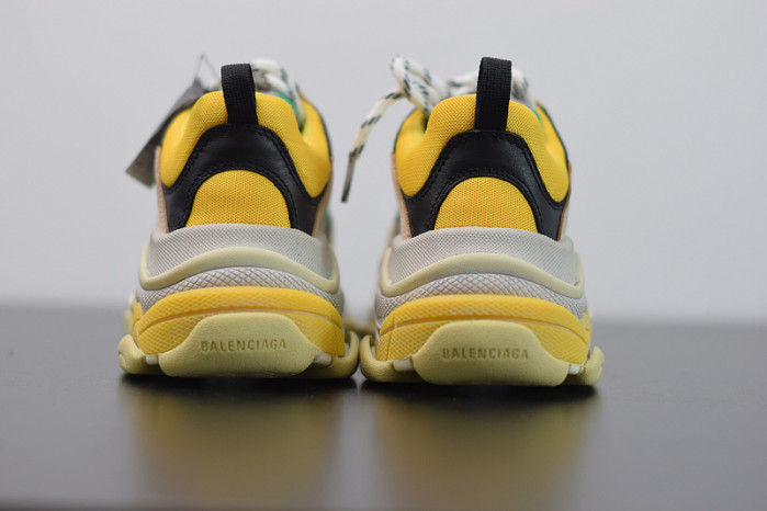 balcia triple s beige green yellow 483513 w06e3 7070