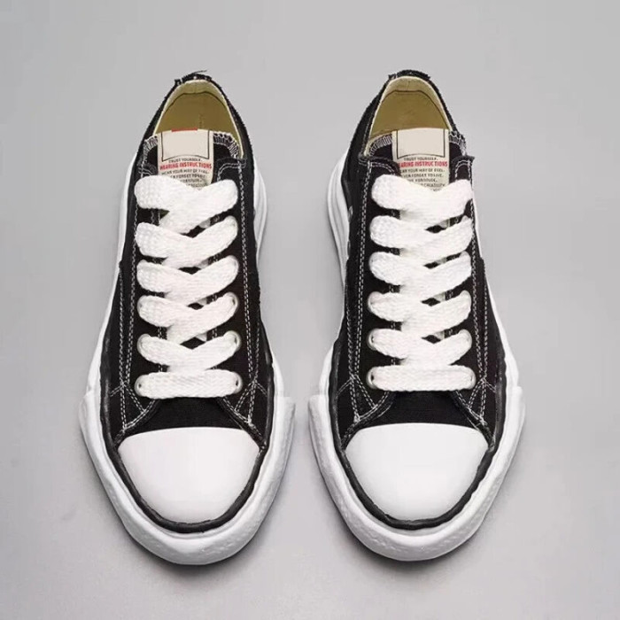 Maison Mihara Yasuhiro Peterson OG Sole Canvas Low A01FW702-BLK