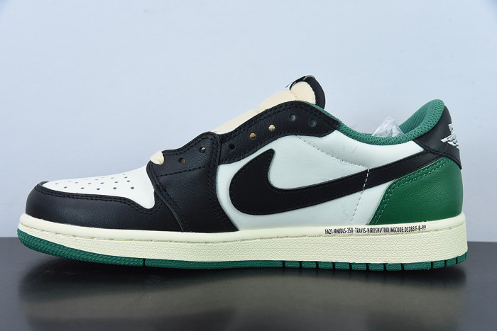 air jordan 1 x travis scott low green black white dm7866- 128