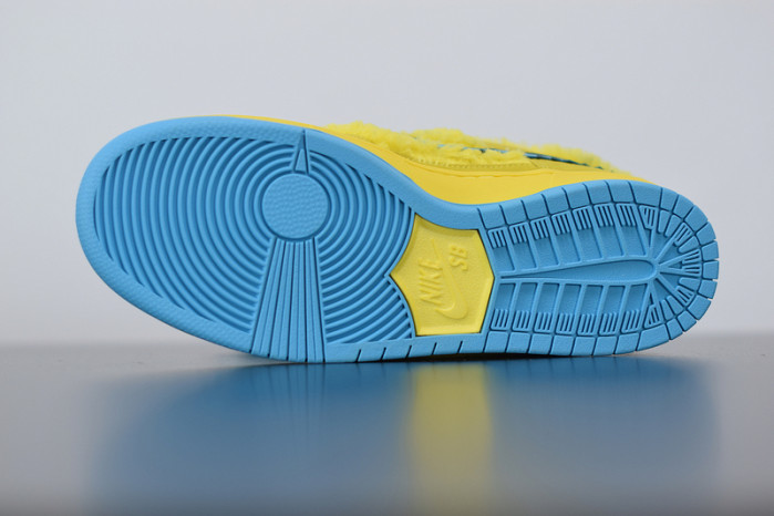 nike sb dunk low "grateful dead - yellow bear" cj5378-700