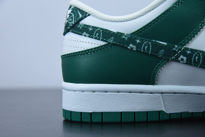 nike dunk low essential paisley pack green dh4401-102