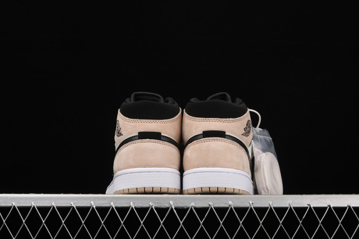 air jordan 1 mid barely orange bq6472-800