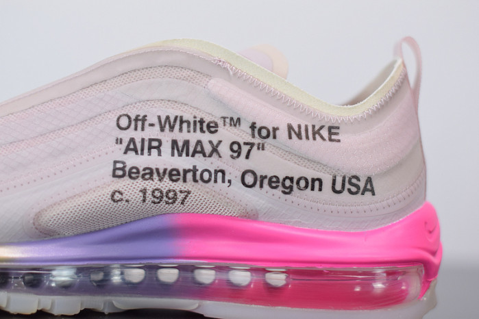 nike air max 97 off-white elemental rose serena "queen" aj4585-600