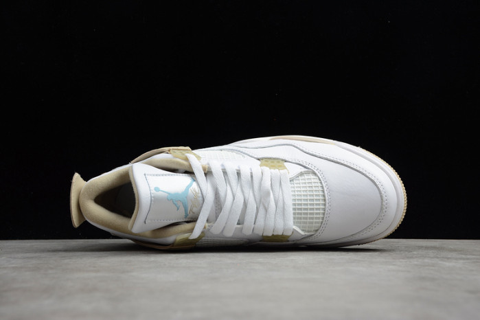 air jordan 4 gs linen 487724-118