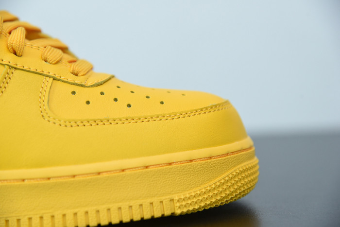 off-white x nike air force 1 low “university gold” dd1876-700