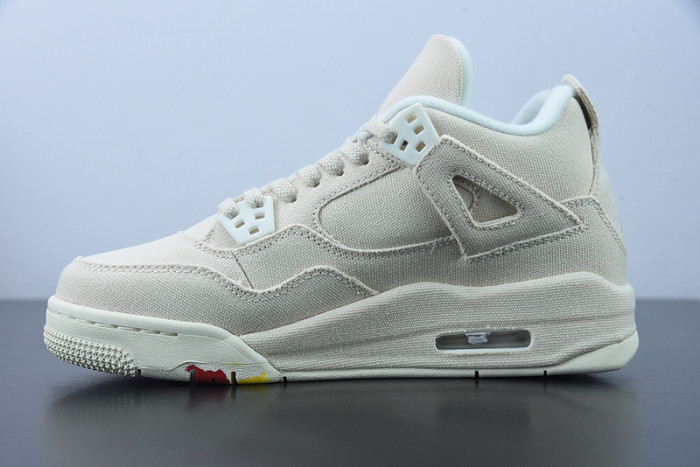 air jordan 4 retro blank canvas dq4909-100