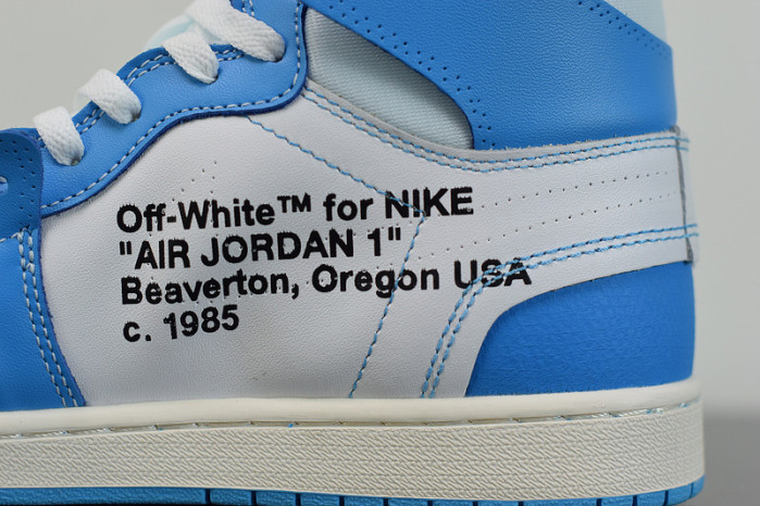 air jordan 1 retro high off-white university blue aq0818-148