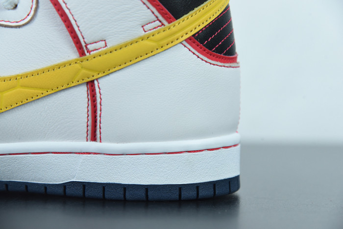 gundam x nike sb dunk high “unicorn” dh7717-100