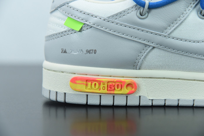 off-white x nike sb dunk low 10 of 50 ow dm1602-112